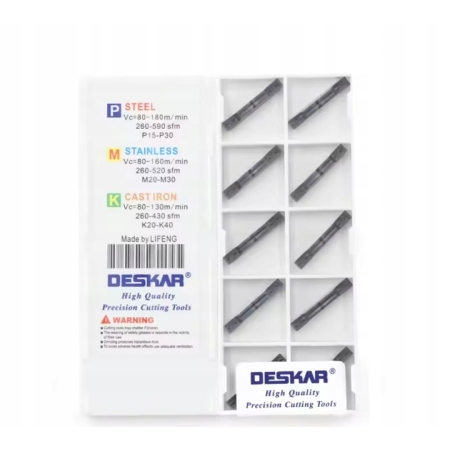 Płytki tokarskie MGMN250-G LF6018 węglikowe wkładki do rowków przecinania